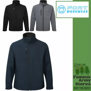 Mens Selkirk Soft Shell Fleece Waterproof Windproof Thermally Lined Jacket Top - Picture 1 of 4