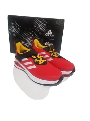 ADIDAS H68111 Rojo Negro Blanco FortaRun Mickey EL Disney Niños Foto 1 de 4