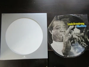 Louis Armstrong at Blue Note Japan Picture Disc Vinyl LP in Sleeve Swing Jazz - Picture 1 of 8