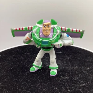Disney Buzz Lightyear Pvc Figure Toy Wings Extending Fly 3" 86-5 - Picture 1 of 6