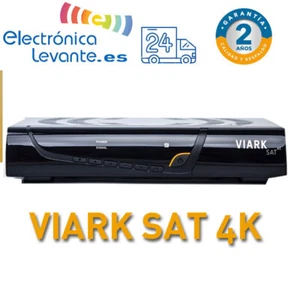 deco de satelite VIARK SAT 4K 3 años de garantía- distribuidor oficial. - Imagen 1 de 1