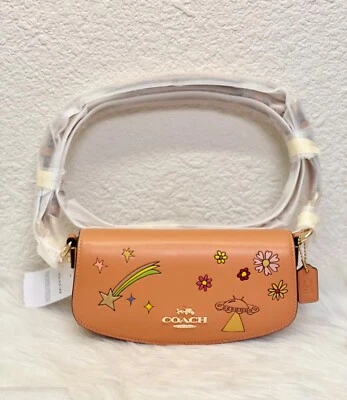 Bolso de Hombro Pequeño Coach X Observed By Us Andrea Cuero CU375 8.25" x 4.25" x2" Foto 1 de 4