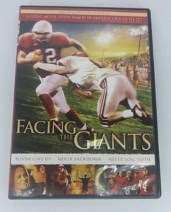Facing the Giants DVD Never Give Up Never Back Down Never Lose Faith - Imagen 1 de 4