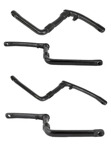  Crank Sunlite 1 piece Bicycle Cranks Black 24tpi Different sizes - Picture 1 of 5