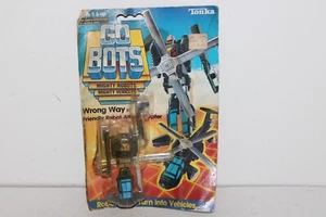 gobots transformers wrong way new water damage mosc mint on sealed card - Picture 1 of 3