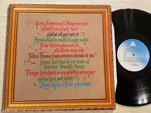 Christmas With Fasson V/A LP CBS Import Holland Press Holiday Tony Bennett M-!!! - Picture 1 of 4