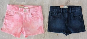Levis Big Kid Girls Tie Dye Denim Shorty Shorts - 1277319 - Picture 1 of 6