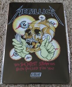 For the Rock Band Metallica A Cool Wall Sign It's new