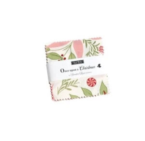 Moda Once Upon A Christmas Mini Charm Pack By Sweetfire Road Bauble 100% Cotton - Picture 1 of 4