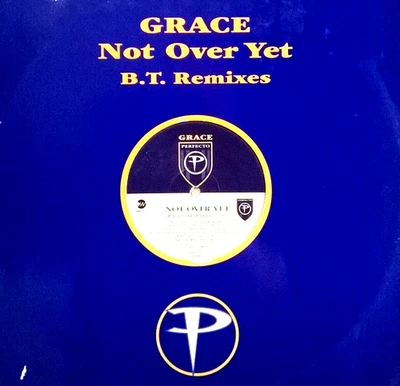 GRACE - NOT OVER YET - 12” VINYL RECORD  - 90S TRANCE HOUSE DANCE CLASSIC DJ - Изображение 1 из 3