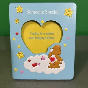 Vintage CARE BEARS Tenderheart Bear American Greetings Picture Photo Frame - Picture 1 of 8