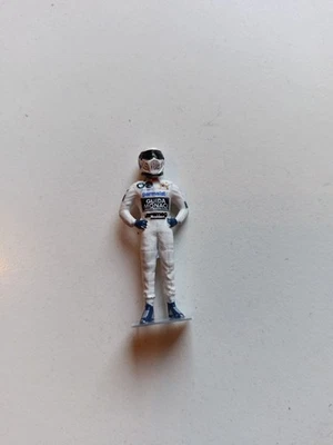 Figurino Scala 1/43 Elio De Angelis Shadow BMW - Immagine 1 di 3