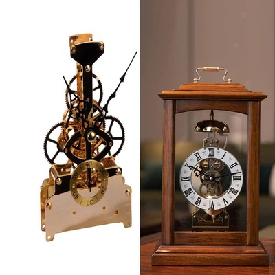 Clock Movement DIY Mechanical Clock Core Long Shaft Clock Pointers Perspective - Image 1 of 4