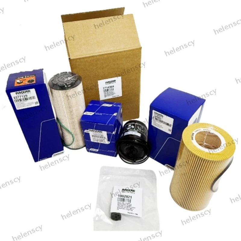 Engine Oil & Fuel Filter 1948921G 2277129G 1922496 1982821 Kit for MX-13 EPA13 - Image 1 of 4