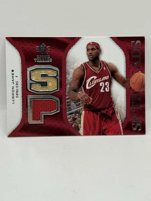 2007-08 Upper Deck SP Rookie Threads LeBron James Game Used Jersey Patch SP-LJ - Image 1 of 3