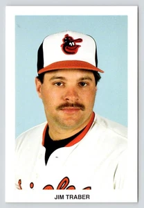 Vintage MLB - Jim Taber Baltimore Orioles Baseball Unposted Postcard - Picture 1 of 2