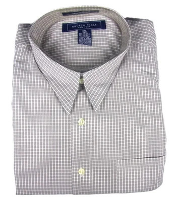 NEW MEN'S XXL ANDREW FEZZA SHORT SLEEVE POLYESTER RAYON SHIRT - BRAND NEW - Image 1 of 2