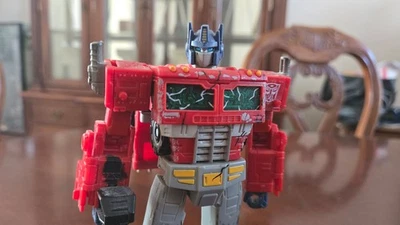 Transformers Premium Finish Optimus Prime WFC-01 Takara Tomy  Voyager Figure - Image 1 of 3