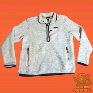 Patagonia Shroom Pile Fleece Beuteltier Damenpullover Half Zip Jacke! Größe S - Bild 1 von 5