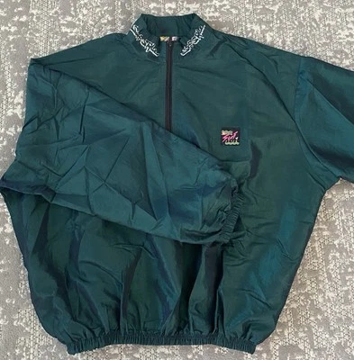 Pullover cortavientos vintage estilo surf 1/4 cremallera OSFA DE COLECCIÓN AÑOS 80 90 Foto 1 de 4