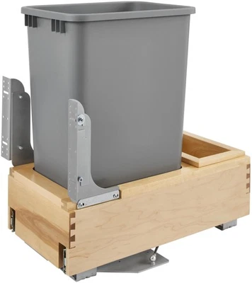 Rev-A-Shelf 4WCBM-1550DM-1 Wood Classics 12"W дерево одиночный 50 кварт / - клен / - Изображение 1 из 4