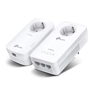 TP-LINK TL-WPA8631P KIT AV1300-AC1200-Gigabit-WLAN-Powerline-KIT mit Steckdose ✅ - Afbeelding 1 van 2