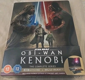 Star Wars: Obi-Wan Kenobi 4K Blu-ray Steelbook UK Edition New and Factory Sealed - Picture 1 of 4