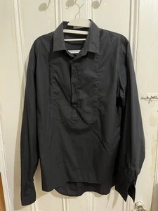 Dior Homme SS04 Strip Blk Smoking Shirt EU40 - Bild 1 von 4