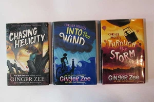 Chasing Helicity Books 1, 2 & 3 Ginger Zee Hardcover WInd, Storm 2018-2019-2020 - Bild 1 von 2