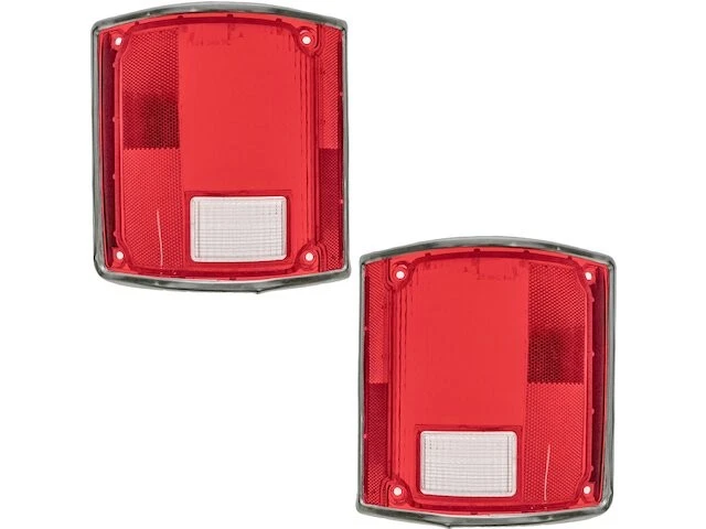 TRQ 28NG32Y Tail Light Lens Set Fits 1975-1978 GMC K15 Suburban - Image 1 of 1