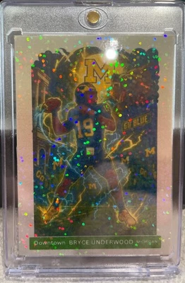 BRYCE UNDERWOOD DOWNTOWN Custom Michigan Wolverines - Image 1 of 2