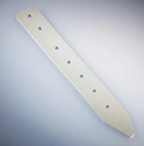 6 tiras BEIGE longitud = 170 mm ancho = 20 mm remolque coche lona correa hebilla - Imagen 1 de 2
