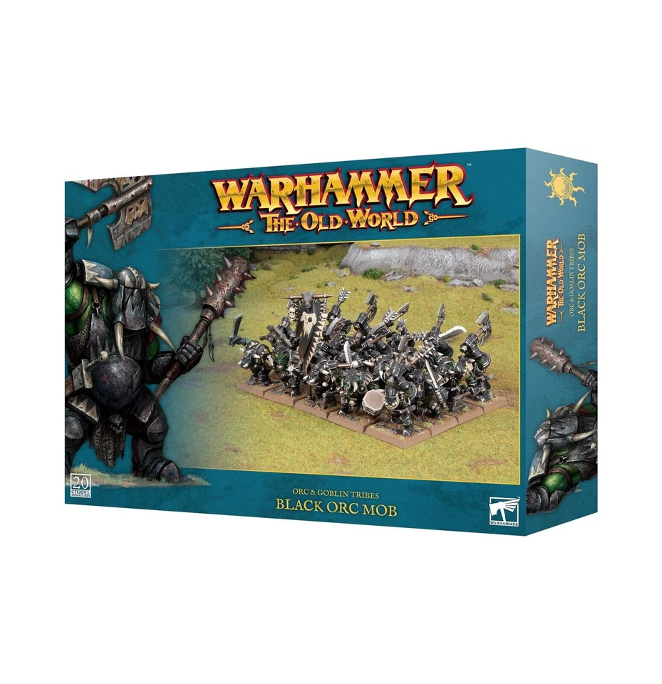 Orc & Goblin Tribes: Black Orc Mob - Warhammer - The Old World - 09-13 - Image 1 of 1
