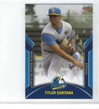 2022 Myrtle Beach Pelicans (Single-A Chicago Cubs) Tyler Santana