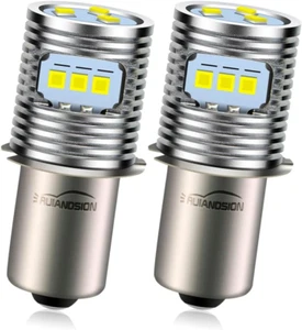 Ruiandsion P13.5S LED Flashlight Bulb 18V 19.2V 24V 7-24 Volt P13.5S Base LED Bu - Picture 1 of 12