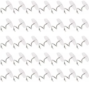 120 Pcs Twist Pins Upholstery Clear Heads Slip Cover Fasteners Headliner Pins... - Picture 1 of 5