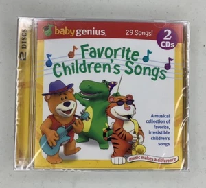 New, Baby Genius: Favorite Children's Songs, Various Artists (CD, 2006, 2 Discs) - Imagen 1 de 7