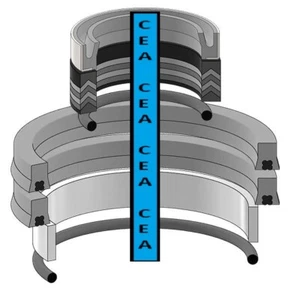 147857 Stabilizer Cylinder Seal Kit Fits Prentice Log Loader 110 BC & SR - Picture 1 of 1