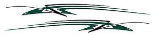 2 Car Truck Trailer Side Decals Graphics Stripes Vinyl #PB365 - Picture 1 of 16