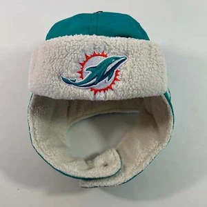 Sombrero trampero sherpa a cuadros lateral New Era Miami Dolphins - Imagen 1 de 5