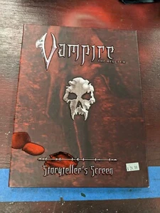Vampire The Requiem Storyteller's Screen White Wolf - Imagen 1 de 2