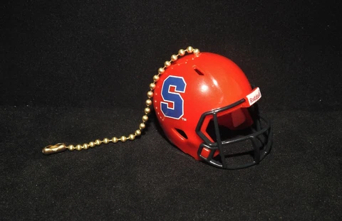 SYRACUSE UNIVERSITY ORANGE ORANGEMEN Ceiling Fan HELMET PULL CHAIN New Football Cover