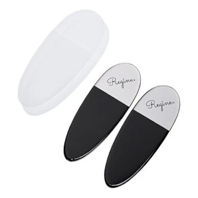 Juego de 2 limas de pedicura de vidrio nano Regine Beauty negro Foto 1 de 3