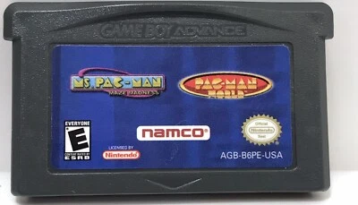 Ms Pac Man Maze Madness And Pac-Man World Nintendo Game Boy Advance Rated E - Image 1 of 4