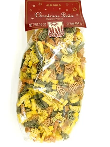 Pasta de Navidad Semolina (árbol, estrella, formas de Santa Claus) 1 lb alemana ALB-ORO 06/25 - Imagen 1 de 19