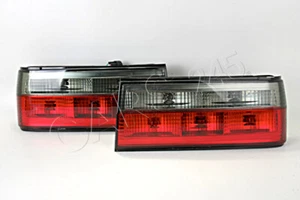 Red Clear Tail Lamps Rear Lights PAIR For BMW 3-Series E30 Facelift 88-91 - Picture 1 of 2