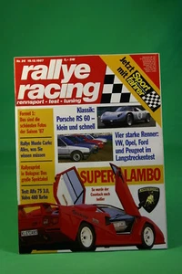 Rallye Racing 26/87 BMW M3 Kat Volvo 480 Turbo Alfa 75 V6 PORSCHE RS 60 SPYDER - Foto 1 di 1