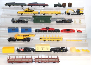 Kibri + Märklin u.a. Modelleisenbahn Spur H0 Schwerlast - Güterwagen Lot - Bild 1 von 9