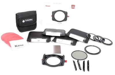 Open Kase K9 Slim 100mm Filter Holder + 90mm Magnetic CPL + 4X LEE 100mm filters - Image 1 of 4