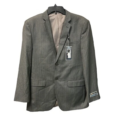 NWT Gianni Uomo Men’s Modern Fit Pin-striped Blazer Jacket Size 38S - Image 1 of 4